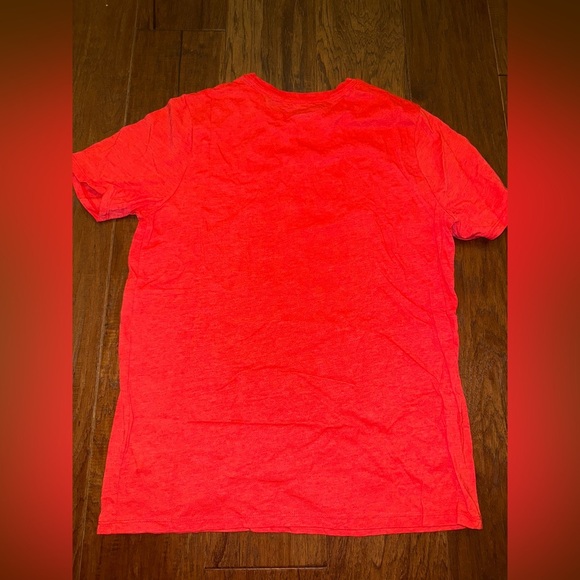 Cat & Jack Red Short Sleeve Tee Bold Design - Picture 2 of 3